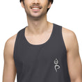 Load image into Gallery viewer, Men’s premium yoga tank top - Yoga sign - Personal Hour for Yoga and Meditations