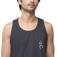 Load image into Gallery viewer, Men’s premium yoga tank top - Yoga sign - Personal Hour for Yoga and Meditations