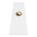 Load image into Gallery viewer, White Yoga Mat - Rubber and Non-Slip Mat - Personal Hour for Yoga and Meditations