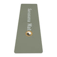 Load image into Gallery viewer, Savasana Yoga Mat - Rubber - Non Slip and Suede Surface Mat - Personal Hour for Yoga and Meditations