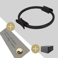 Load image into Gallery viewer, Pilates Ring Bundle - Pilates Ring with Yoga Mat and Pilates Box - 3 Items Bundle - Personal Hour for Yoga and Meditations