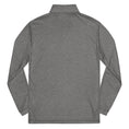 Load image into Gallery viewer, Adidas Yoga Tops - Quarter Zip Pullover - Gray Eco-Friendly Yoga Top for Men - Personal Hour for Yoga and Meditations
