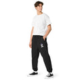 Load image into Gallery viewer, Zen Mastery - Recycled tracksuit trousers for zen and yoga - Personal Hour for Yoga and Meditations
