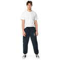 Load image into Gallery viewer, Eco-Friendly Recycled Loose Tracksuit Yoga Trousers - Personal Hour for Yoga and Meditations
