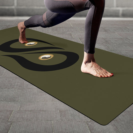 Zen Yoga Mat - Rubber and Premium Materials - Personal Hour for Yoga and Meditations 