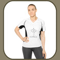 Load image into Gallery viewer, Women's V-Neck Yoga and Sports Shirt - Personal Hour for Yoga and Meditations