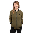 Load image into Gallery viewer, Women Bomber Yoga Jacket with Personal Hour Logo - Personal Hour for Yoga and Meditations