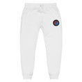 Load image into Gallery viewer, White Yoga Clothes - Unisex Loose Yoga Pants - Ying and Yang - Personal Hour for Yoga and Meditations