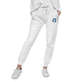 Load image into Gallery viewer, Zen White Unisex Fleece Loose Pants - Personal Hour for Yoga and Meditations