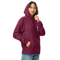 Load image into Gallery viewer, Yoga Principle - Unisex lightweight zip up windbreaker - Personal Hour for Yoga and Meditations