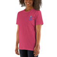 Load image into Gallery viewer, Premium Yoga Principles Unisex Pink T-shirt - Personal Hour for Yoga and Meditations