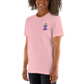 Load image into Gallery viewer, Premium Yoga Principles Unisex Pink T-shirt - Personal Hour for Yoga and Meditations