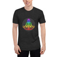 Load image into Gallery viewer, Couple Matching - Unisex Tri-Blend  7 Chakra Yoga Shirt - Personal Hour for Yoga and Meditations 
