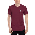 Load image into Gallery viewer, American Appeal Unisex Tri-Blend Track Yoga Shirt - Couple Matching - Personal Hour for Yoga and Meditations