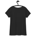 Load image into Gallery viewer, Balanced Lady Women’s fitted v-neck Yoga t-shirt - Personal Hour for Yoga and Meditations