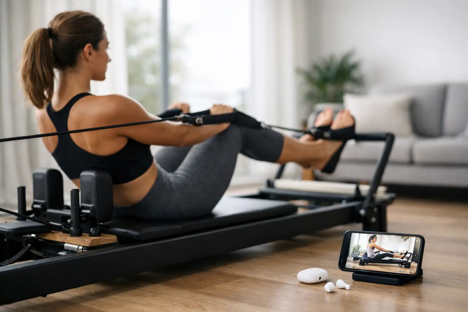 How a Pilates Reformer Workout App Builds Consistency