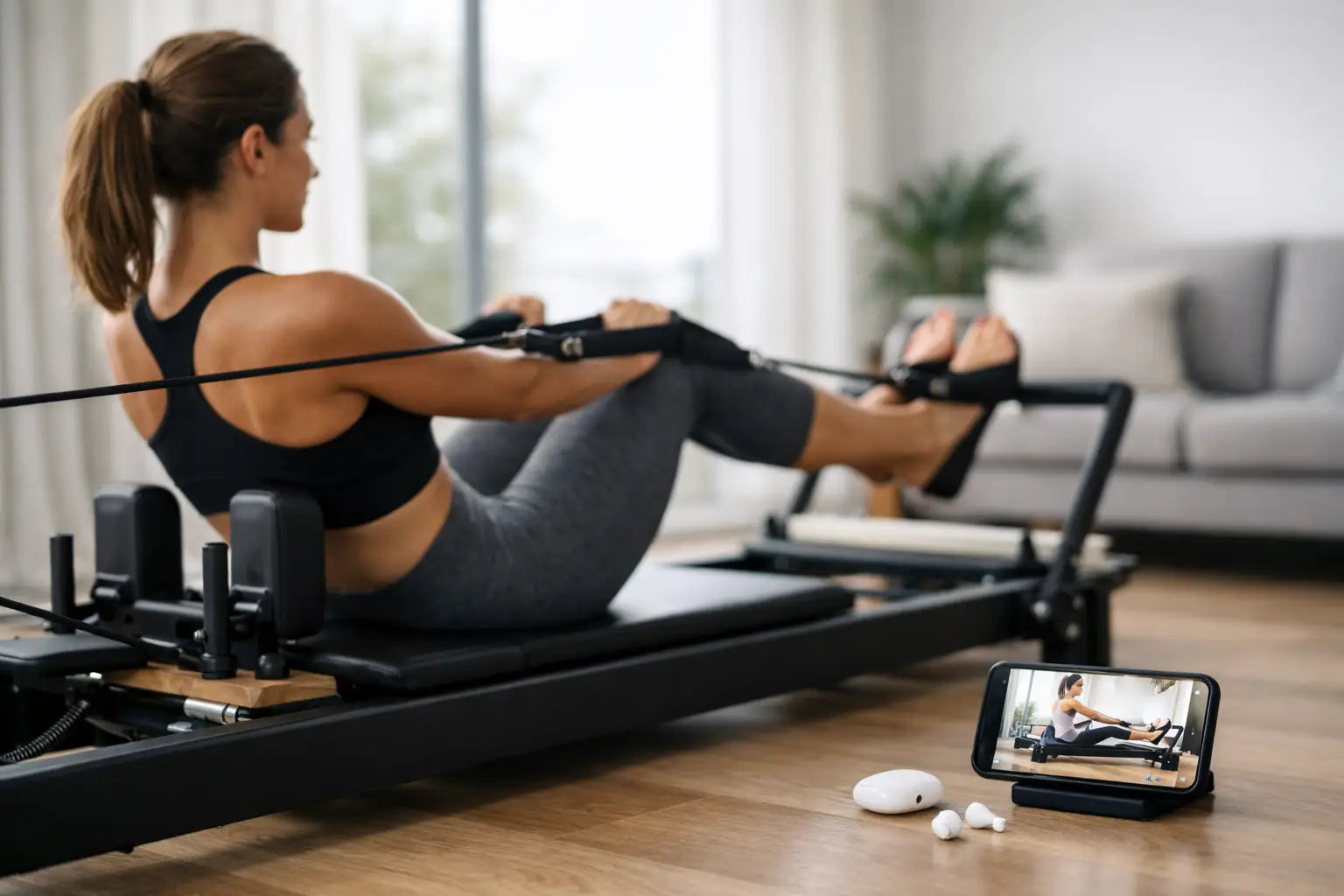 How a Pilates Reformer Workout App Builds Consistency
