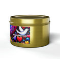Load image into Gallery viewer, PersonalHour Love and Peace Tin Candles - Personal Hour for Yoga and Meditations
