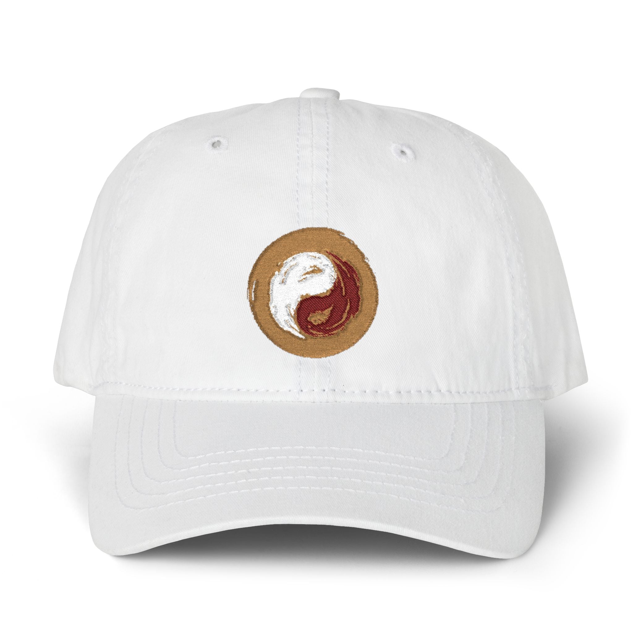 Pigment-Dyed Cap with Fashion Undervisor (Embroidery)