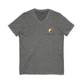 Load image into Gallery viewer, PersonalHour Logo V-Neck Tee — Minimalist Branded White T-Shirt
