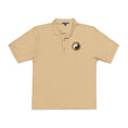 Load image into Gallery viewer, Embroidered PersonalHour  Yin Yang  Polo — Beige Classic Collared Shirt
