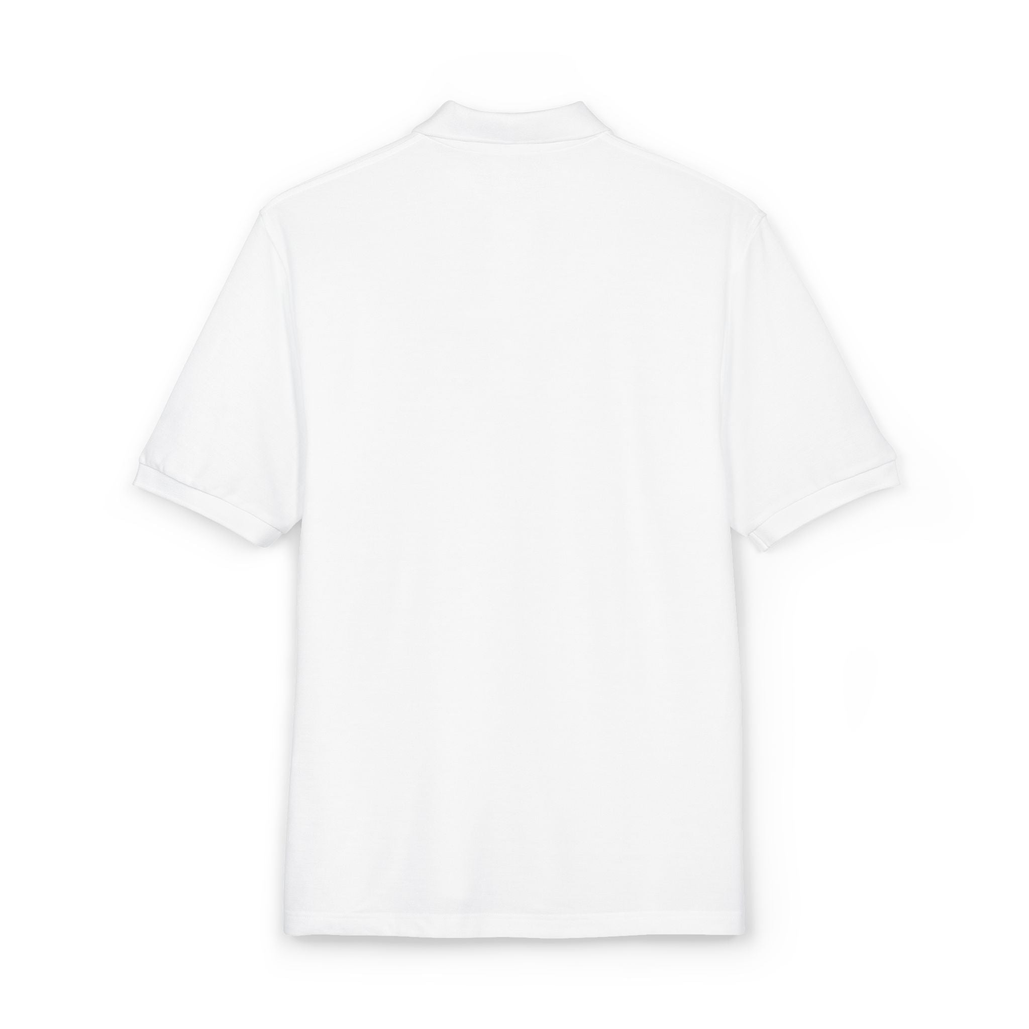 Embroidered PersonalHour  Yin Yang  Polo — Beige Classic Collared Shirt