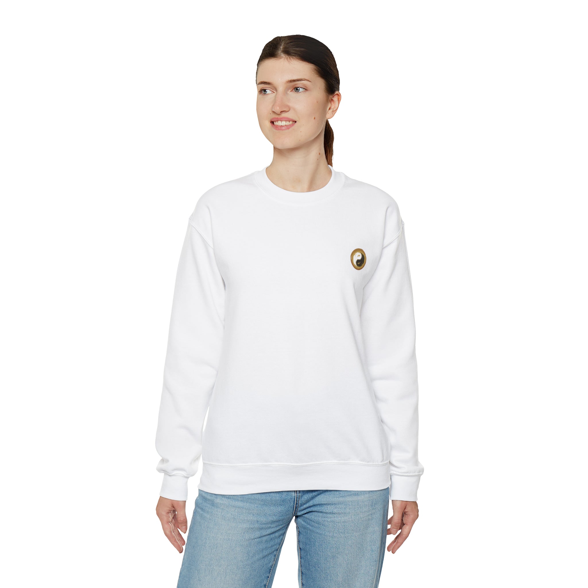 Unisex Heavy Blend Crewneck Sweatshirt - PersonalHour Style - Personal Hour for Yoga and Meditations 