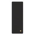Load image into Gallery viewer, Black Rubber Yoga Mat — Non‑Slip Eco Grip Mat for Home & Studio
