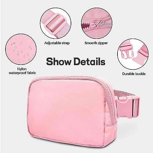 Waterproof Crossbody Belt Bag for Women Fashion Waist Packs with Adjustable Strap for Sport - Personal Hour for Yoga and Meditations