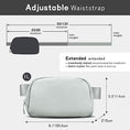 Load image into Gallery viewer, Waterproof Crossbody Belt Bag for Women Fashion Waist Packs with Adjustable Strap for Sport - Personal Hour for Yoga and Meditations 
