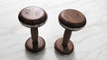 Load image into Gallery viewer, Luxury Black Walnut Solid Wood Dumbbell Set
