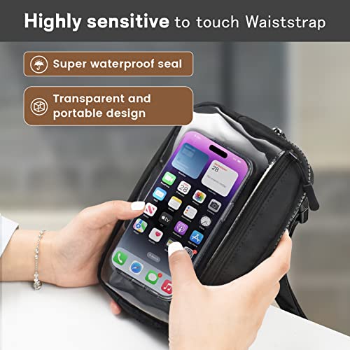 Waterproof Crossbody Belt Bag for Women Fashion Waist Packs with Adjustable Strap for Sport - Personal Hour for Yoga and Meditations