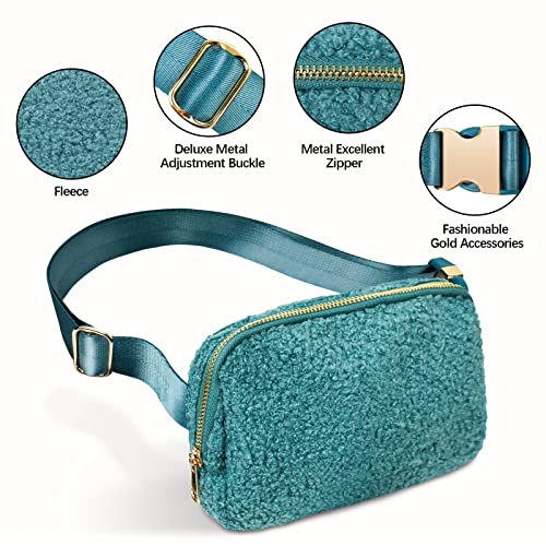 Waterproof Crossbody Belt Bag for Women Fashion Waist Packs with Adjustable Strap for Sport - Personal Hour for Yoga and Meditations 