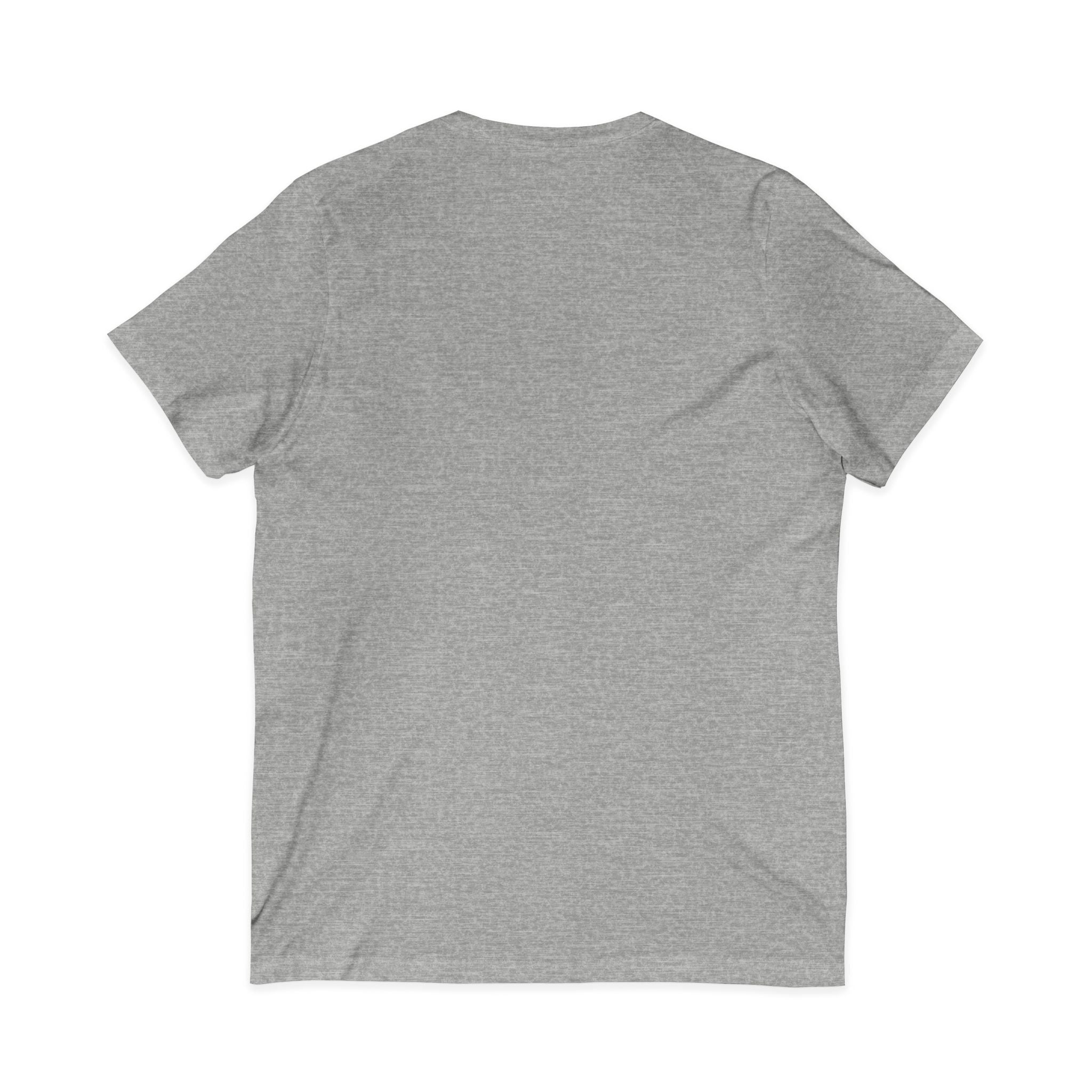 PersonalHour Logo V-Neck Tee — Minimalist Branded White T-Shirt
