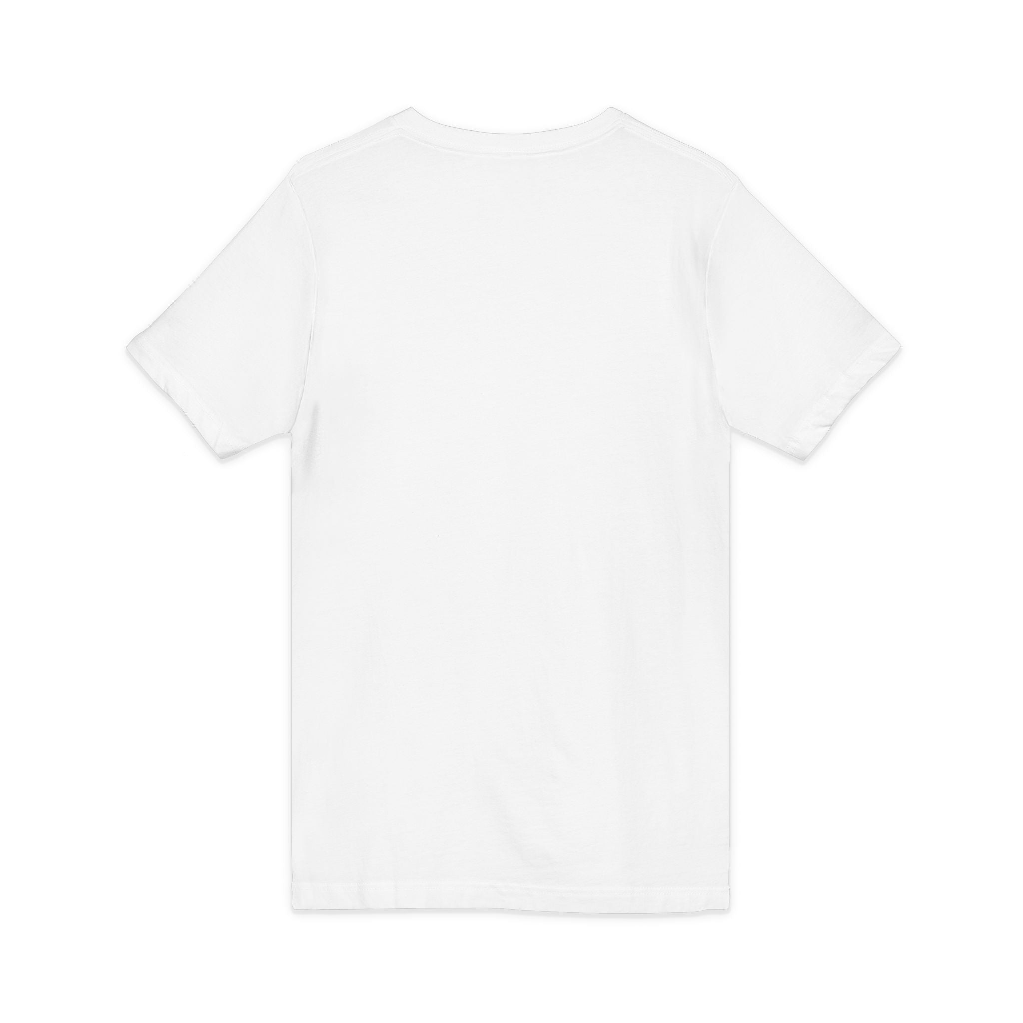 PersonalHour Logo V-Neck Tee — Minimalist Branded White T-Shirt