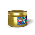 Load image into Gallery viewer, PersonalHour Love and Peace Tin Candles - Personal Hour for Yoga and Meditations
