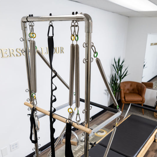PersonalHour Pilates Reformer Tower Springs – Silver and Colored  Hook Ends - PA001V4