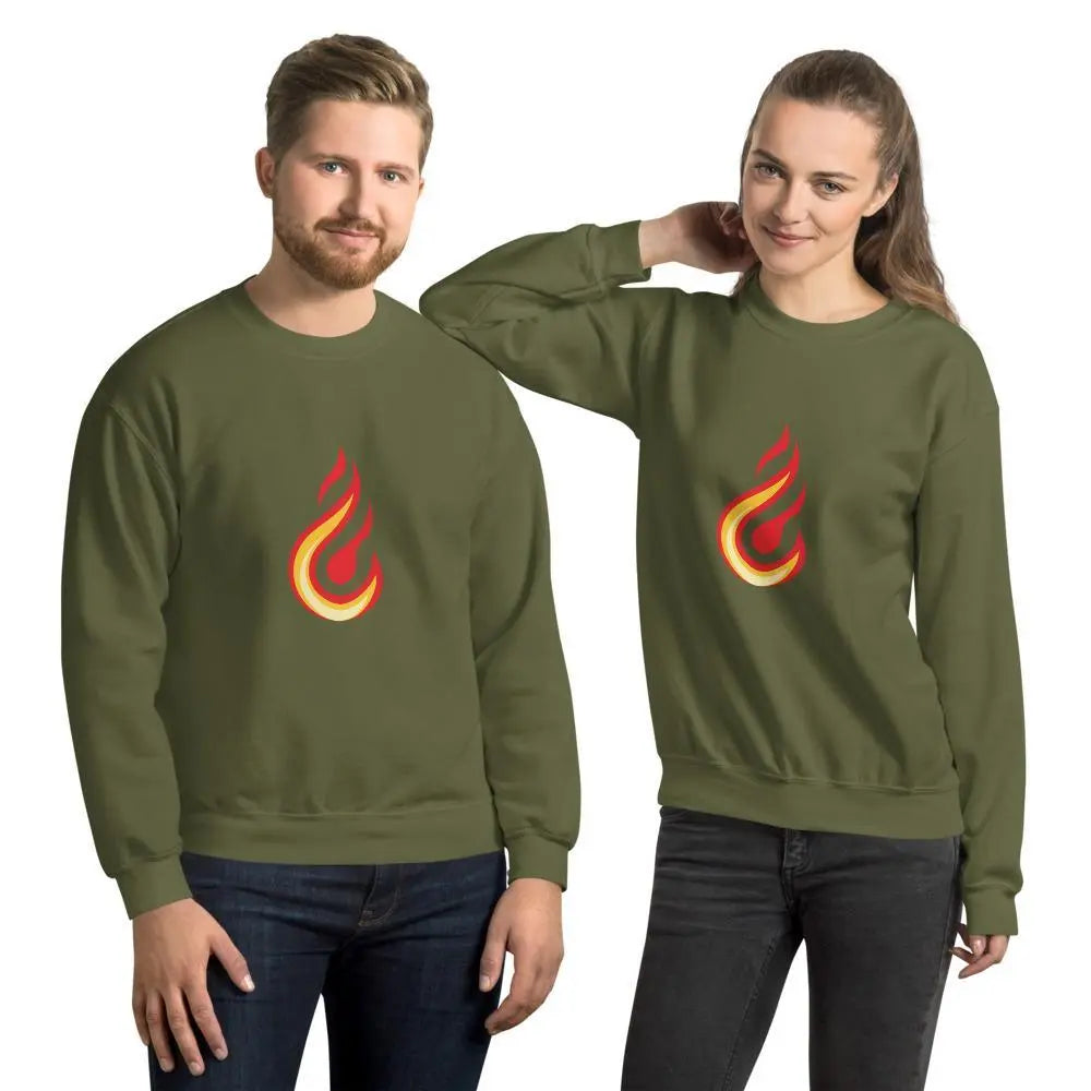 Couple Matching - Unisex Yoga and Meditation Sweatshirt - Personal Hour for Yoga and Meditations