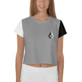 Load image into Gallery viewer, Crop Yoga Tee - Regular Fit - Personal Hour for Yoga and Meditations
