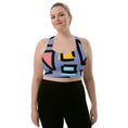 Load image into Gallery viewer, Double-Layered Front Longline Sports and Yoga Bra - Compression Fabric - Personal Hour for Yoga and Meditations
