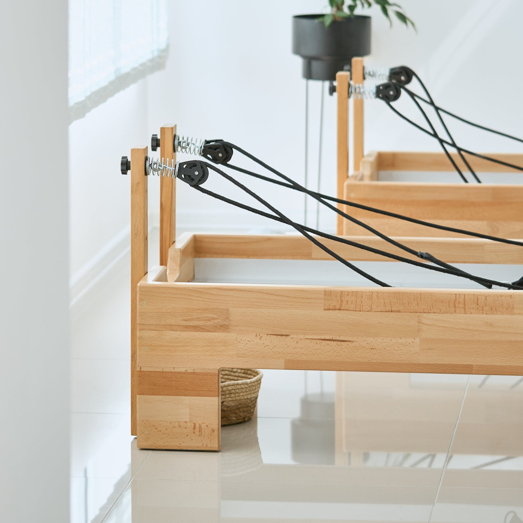 Pilates Reformer Wooden Frame