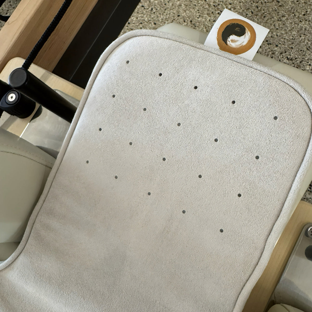 Gel-Infused Foam Cushion for Pilates Reformers