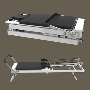 Gooroo Springs Pilates Reformer Bed for Home Workout - Personal Hour for Yoga and Meditations 