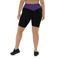 Load image into Gallery viewer, High-waisted Oversized Yoga Shorts With Pocket - Personal Hour for Yoga and Meditations
