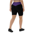 Load image into Gallery viewer, High-waisted Oversized Yoga Shorts With Pocket - Personal Hour for Yoga and Meditations
