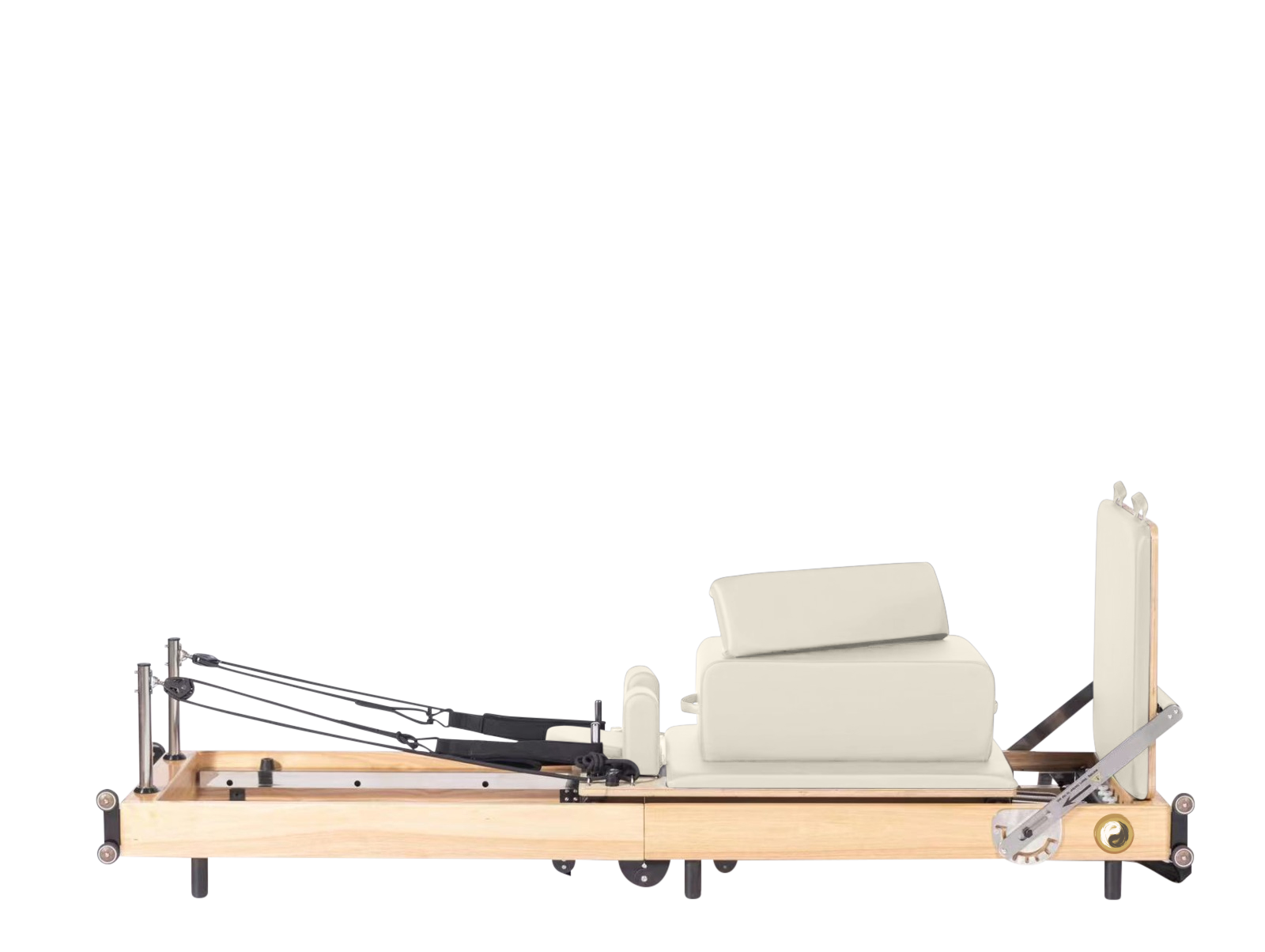 The Janet 2.0 - Wood Foldable Pilates Reformer for Home Studio - Personal Hour for Yoga and Meditations
