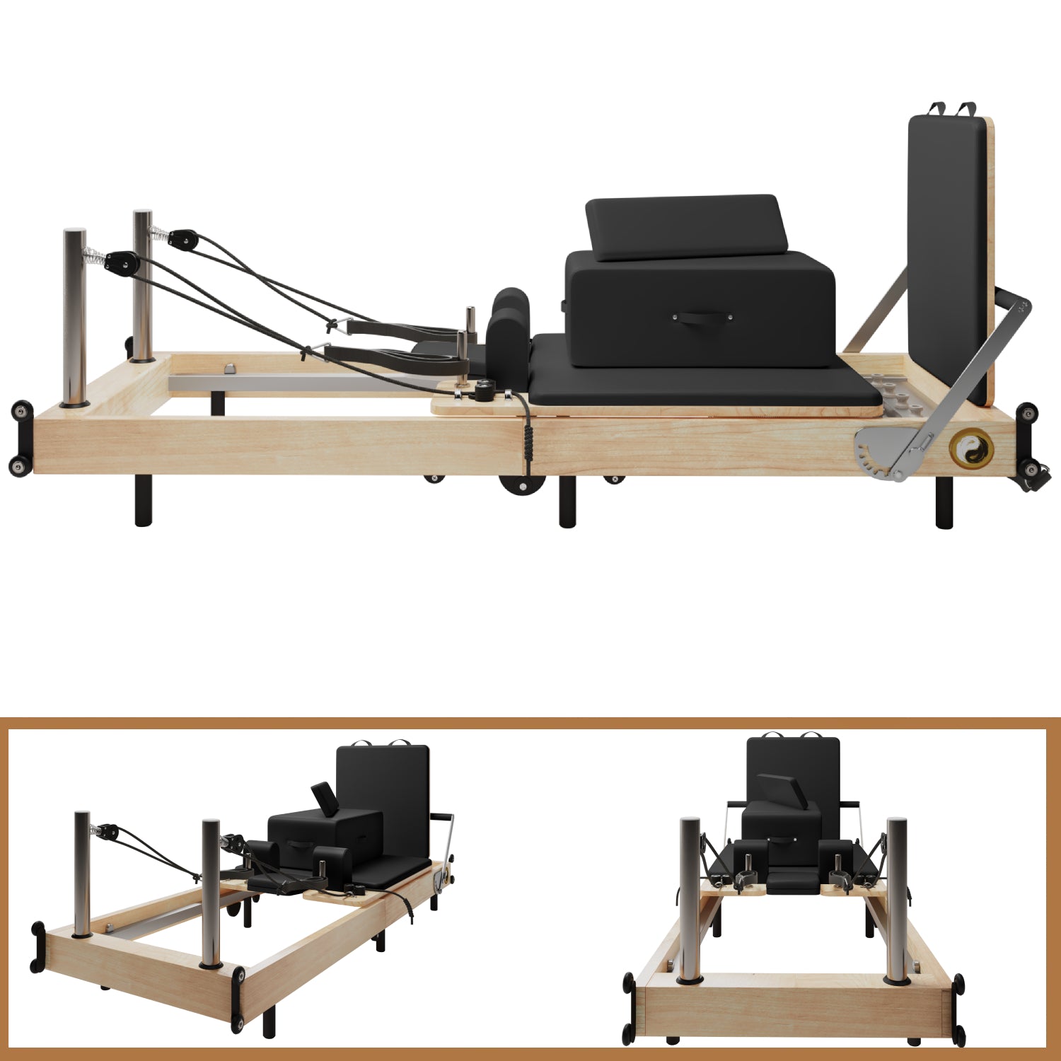 [Bundle Offer] Janet Elite 2.0 - Foldable Pilates Reformer - Personal Hour for Yoga and Meditations