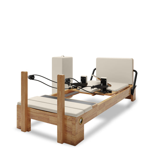 Nano Pro White Pilates Reformer 