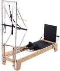 Load image into Gallery viewer, Nano Pro Half Trapeze - Studio Pilates Reformer with Tower - Oak Wood - Personal Hour for Yoga and Meditations
