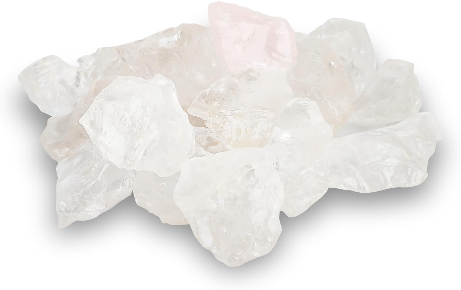 Clear Quartz Raw Crystals - Personal Hour for Yoga and Meditations